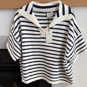 Tuckernuck Striped Claire sweater NWT
